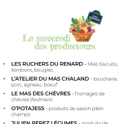 Les Mercredis des Producteurs