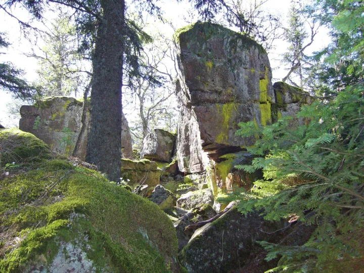 Les rochers magiques du Taennchel