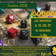 Les soirées Jeu de rôles du mercredis