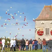 Les vendanges d\'Antan au pigeonnier Jean de Blanc à Saint Astier de Duras