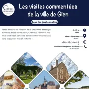 Les visites commentées de la ville de Gien 2024