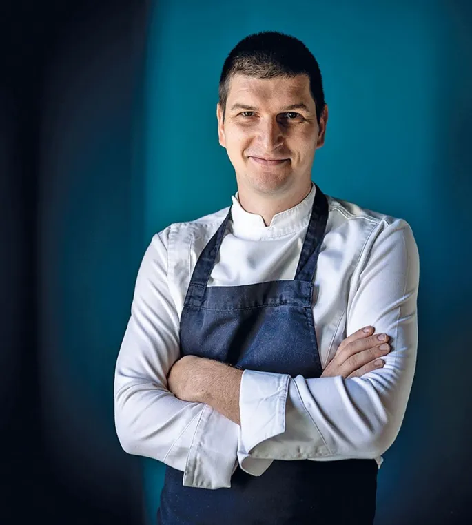 Le chef Lionel Stolz, du Petit Kembs