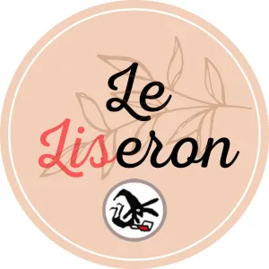 Le logo de la librairie Le Liseron à Mulhouse