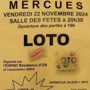 Loto à Mercuès