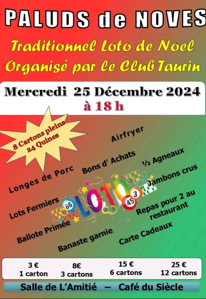 Loto Club Taurin des Paluds