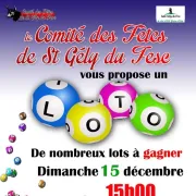 Loto Proposé Par Le Comité Des Fêtes De St Gély Du Fesc