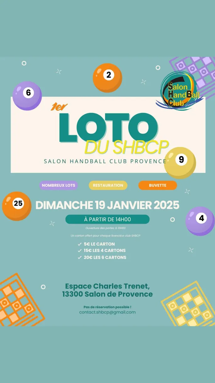 Loto : Salon Handball Club Provence