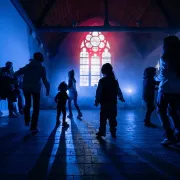 Lumières de Noël au Château de Beaugency