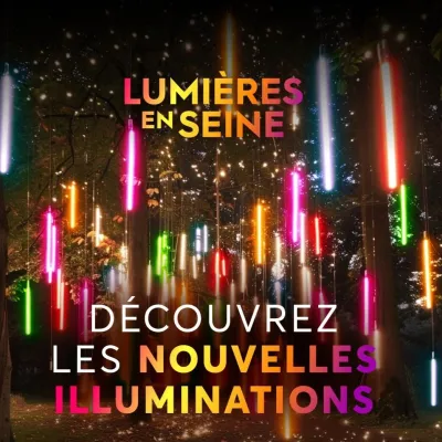 Lumières en Seine : un parcours lumineux magique