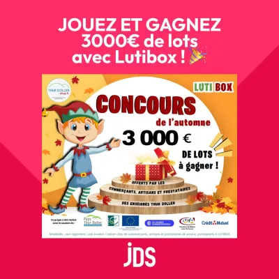 Lutibox de l'automne : 3000€ de lots à gagner