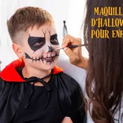 Maquillage d'Halloween pour enfants