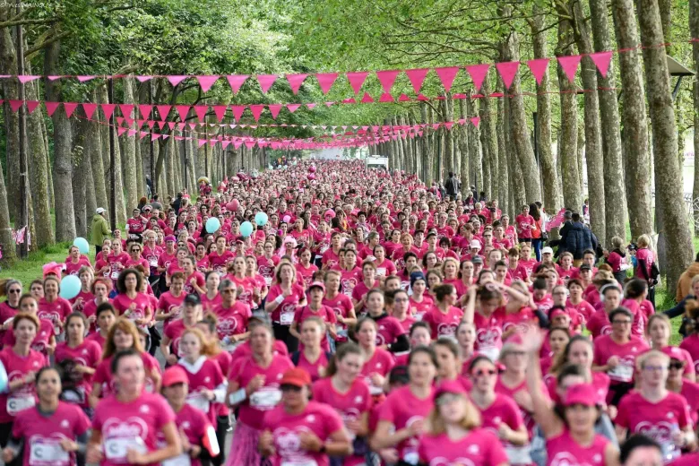 Participantes de la Rochambelle à l'occasion du Marathon de la Liberté de Caen