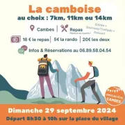 Marche à Cambes : la Camboise