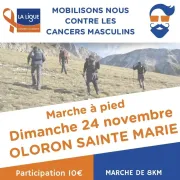 Marché à pied Mobilisons nous contre les cancers masculins