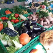 Marché alimentaire de Bourgueil