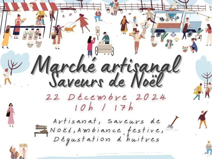 Marché Artisanal Et Saveurs De Noël