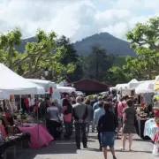 Marché aux produits locaux