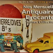 Marché d'antiquités brocantes mensuel de Saint-Pierre-en-Auge