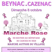 Marche dans le cadre d\'Octobre Rose