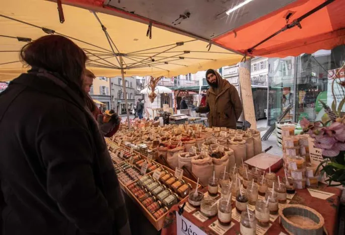 Le marché du terroir a ses adeptes