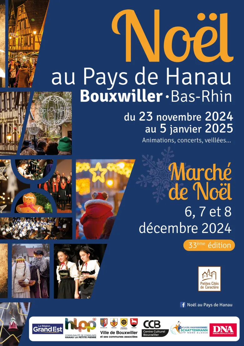 Marché de Noël de Bouxwiller revient du 6 au 8 décembre 2024