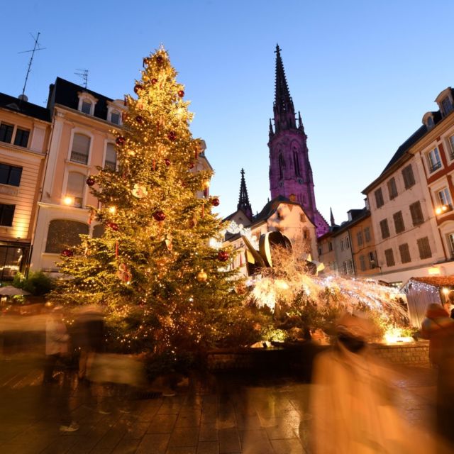 Mulhouse. 6 décembre: un tour en petit train pour découvrir la ville