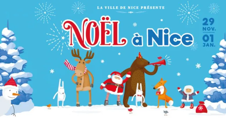 La magie de Noël s'installe à Nice