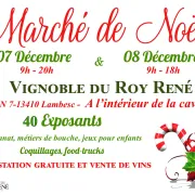 Marché de Noël au Vignoble du Roy René