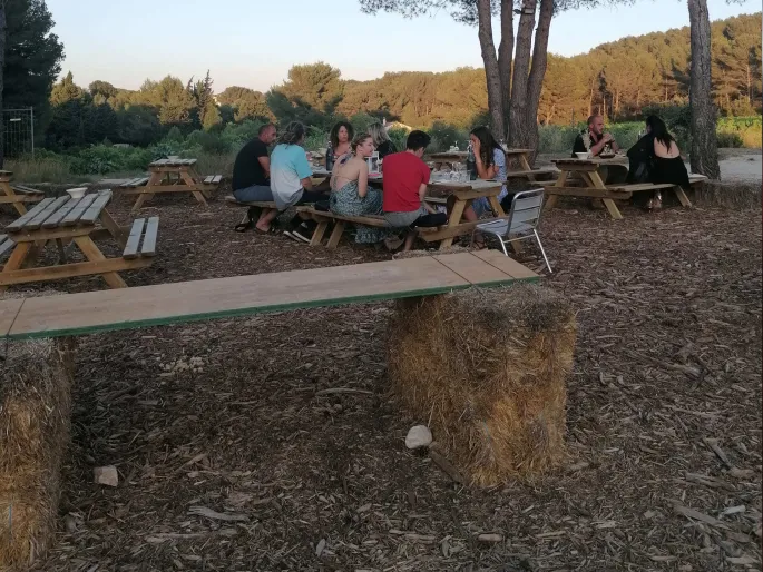 Marché de Noël chez Aïoli Caganis