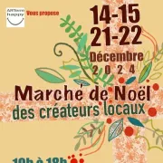 Marché de Noël des créateurs locaux à Arçais