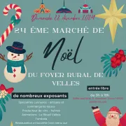 Marché de Noël du foyer rural de Velles