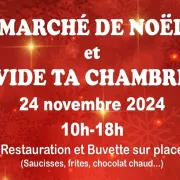 Marché de Noël et vide ta chambre