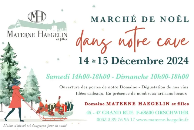 Le Marché de Noël de la Cave Materne Haegelin & Filles