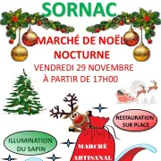 Marché de Noël nocturne