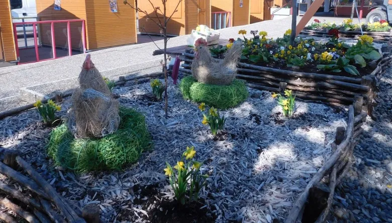 Le marché de Pâques à Guebwiller et ses jolies décorations