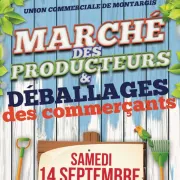 Marché des producteurs et déballage des commerçants