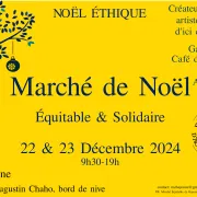 Marché équitable de Noël à Bayonne