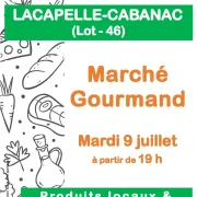 Marché gourmand à Lacapelle-Cabanac