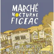 Marché Nocturne à Figeac