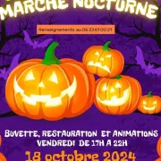 Marché Nocturne D\'Halloween