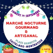 Marché nocturne gourmand et artisanal