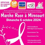 Marche Rose à Mirecourt