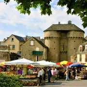 Marché Traditionnel De Marvejols