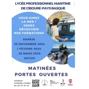 Matinée portes ouvertes au lycée maritime