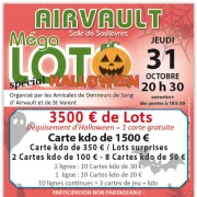 Méga loto, spécial Halloween