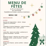 Menu des Fêtes - Sur commande