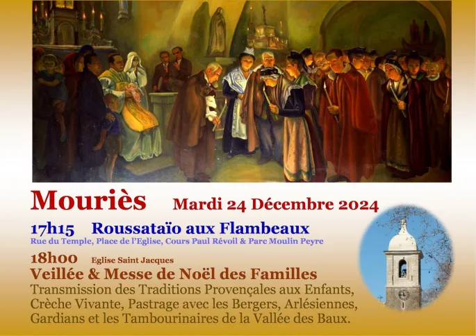 Messe de Noël à Mouriès