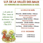 Messes de Noël à Fontvieille