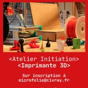 Micro-Folie : atelier d'initiation à l'imprimante 3D