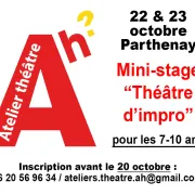 Mini-stage théâtre d\'improvisation (7 à 10 ans)